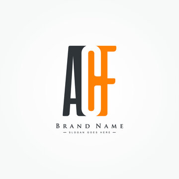Simple Business Logo for Initial Letter ACF - Alphabet Logo