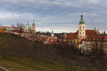 city castle and charles bridge