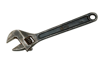 An old reliable steel adjustable wrench