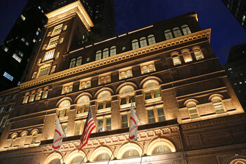 Carnegie Hall at night - New York City