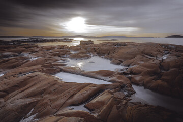 Sunrise at the beach