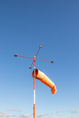 Wind monitor at the air field.