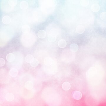Blue and pink abstract bokeh beautiful background blur.