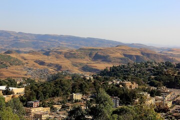 Obraz premium Nature is the world around us, not created by man. That which is primary, which appeared long before man. The natural habitat of man. Forests, mountains, seas, oceans, flora, fauna, and man himself.