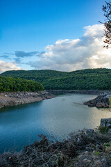 Lago Omodeo, territorio di Ardauli, provincia di Oristano, Sardegna