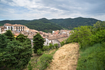 Fototapeta na wymiar San Giovanni in Fiore, Cosenza district, Calabria, Italy, Europe, view of the historic center