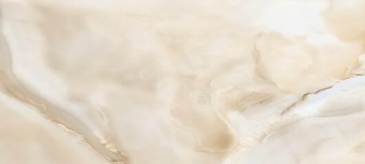 Beige marble texture banner background top view. Tiles natural stone floor with high resolution. Luxury abstract patterns. Marbling design for banner, wallpaper, packaging design template
