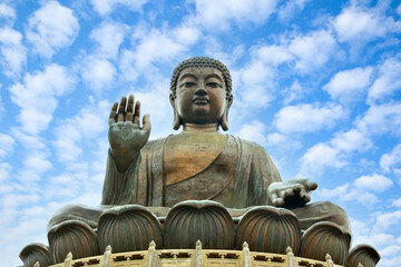 The Big Buddha in Hong Kong