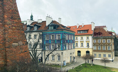 panoramic view of gdansk waterfront at night © Наташа Гобс