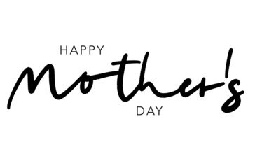 Happy Mother's Day handlettering 