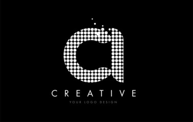 CI C I Letter Logo Design with White Magenta Dots and Swoosh