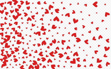 Red Papercut Vector Transparent Backgound. 3d