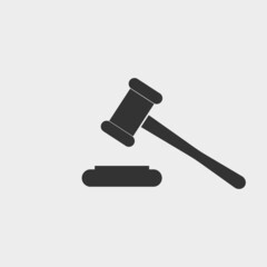 Law vector icon illustration sign