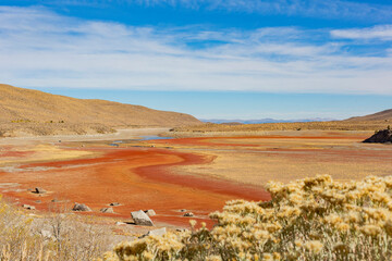 Sunny view of the landscape of Grant Lake