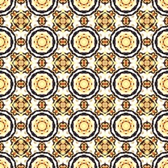 Geometric safari seamless patterns. 