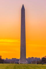 Washington Monument Sunset