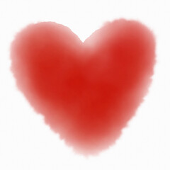 Aquarell Herz/Watercolor heart