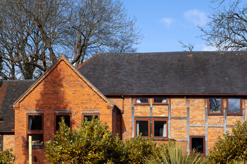 village worcestershire england uk