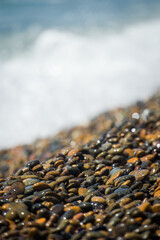 pebbles on the beach
