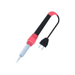 Soldering tool with plastic and staker. Electronic repair equipment