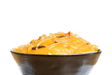 【料理】白米の上の麻婆春雨