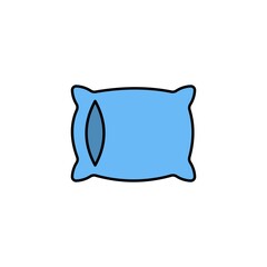 pillow icon vector design templates