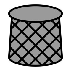trash can icon for website symbol