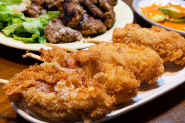 とても美味しい日本のチーズハットク