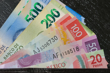 Billetes mexicanos varias denominaciones