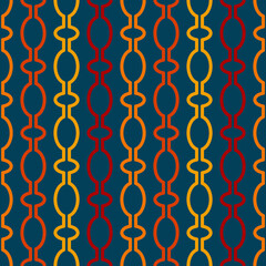 Fototapeta na wymiar Seamless retro pattern wallpaper.