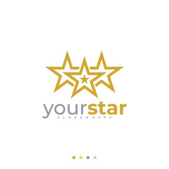 Obraz premium Star logo vector template, Creative Star logo design concepts