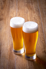 ビールを楽しむ