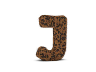 Fur letter J