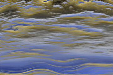 abstract line illustration evening sky
