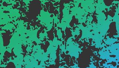Abstract background design with black blue and green gradient colors