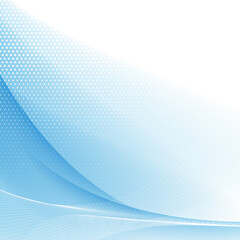 Abstract Modern Background with Waves Motion and Halftone Element and Gradient Color