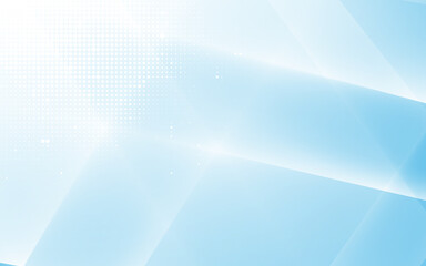 Abstract Modern Background with Halftone and Motion Element and Light Blue White Gradient Color