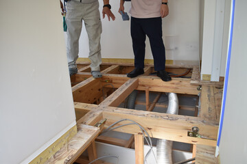 漏水事故の復旧工事リフォーム