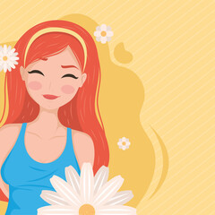 womens day, beautiful woman