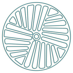 Korean traditional pattern embroidery design