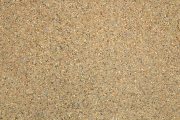 terrazzo floor made from grains of sand.