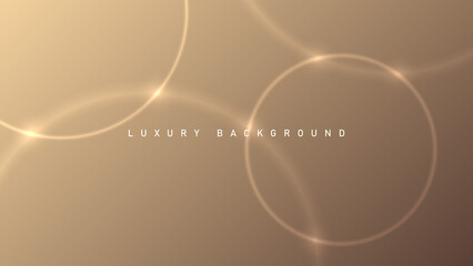 Rose luxury background with gold elements, light concept design