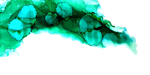 background from blots. Alcohol ink. Resin art Vector illustration