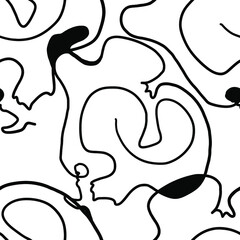 seamless abstract pattern. Textile pattern, geometric print pattern for textile design and fabrics.	