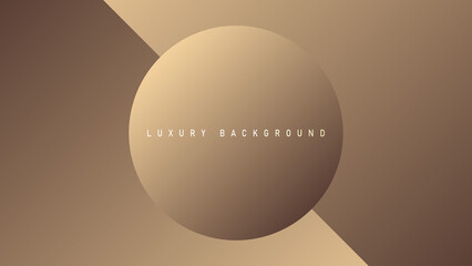 Geometric luxury background with gold elements