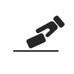 Voting in elections. The hand that inserts the ballot cover. Politics. Editable vectors.