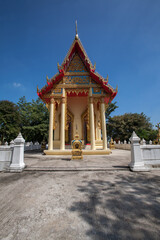 Obraz na płótnie Canvas Wat Huay Mongkol Temple, Buddhist Temple in Hua Hin, Thailand