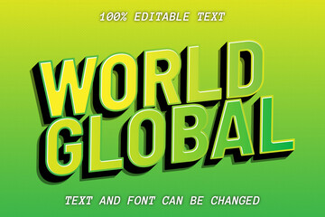 76. Hello October Editable Text Effect Vintage Style