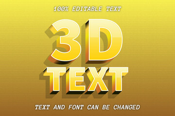 3 Text Editable Text Effect Modern Style