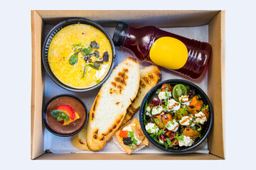 Georgian lunch box view